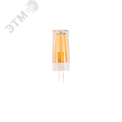 Лампа светодиодная филаментная LED G4 PRO 6w 4000K белый 500Lm 230V