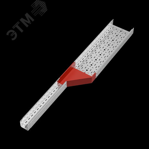 Переходник правый 100х100-300 мм ПЛЮС HD85