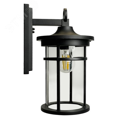 Светильник НБУ-60w вниз, Е27, IP44, черный