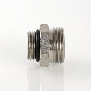 Коллектор с отсекающими кранами, нар. р., 3/4'х 1/2'X3 вых.