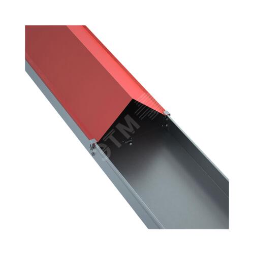 Крышка лотка двускатная 500х1,2 L2000 мм HD85