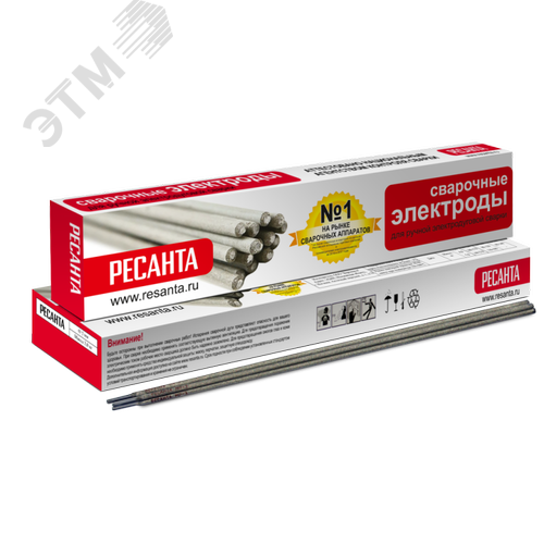 Электроды МР-3 Ф5.0 Пачка 3 кг