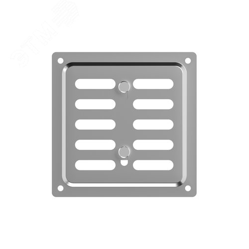 Решетка вентиляционная MER регулируемая 100x100 окраш.сталь Chrome