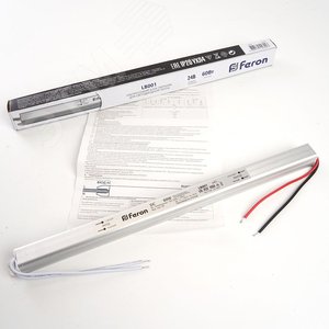 Драйвер светодиодный LED 60w 24v ультратонкий