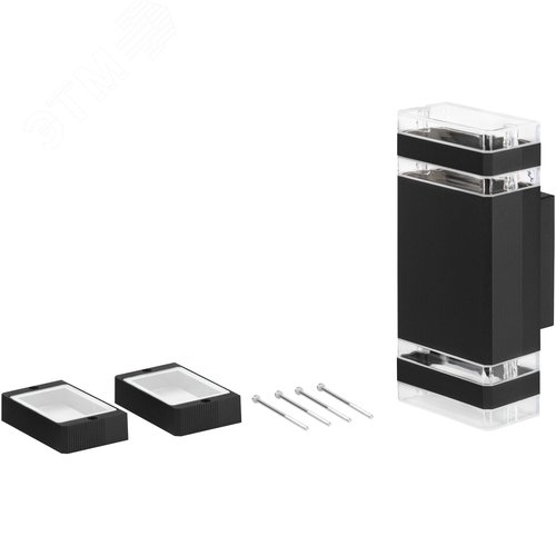 Светильник уличный настенный Астрея GBW-101-BL-0310 230В 2хЕ27 max 30Вт IP54 310х110x95 вверх/вниз