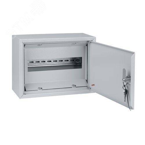Корпус металлический ЩРН-12, 220х300х120 мм, IP31, RAL7035 светло-серый LITE