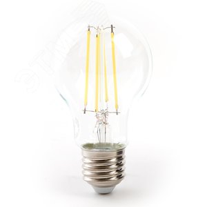 Лампа светодиодная LED 15вт Е27 теплый FILAMENT
