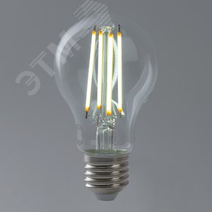 Лампа светодиодная LED 15вт Е27 теплый FILAMENT
