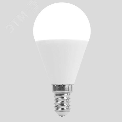 Лампа светодиодная LED 15вт Е14 белый матовый шар