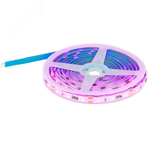 Лента светодиодная для растений с адаптером 12V FITO-Strip Light-RB-45W-5m-12V-IP65 красно-синего спектра 5м IP65 GREEN LINE