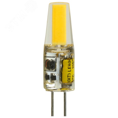Лампа светодиодная LED 3вт 12в G4 дневной капсульная