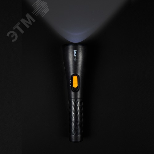 Фонарь светодиодный ручной черный Accu2-L1W-bk Li-Ion