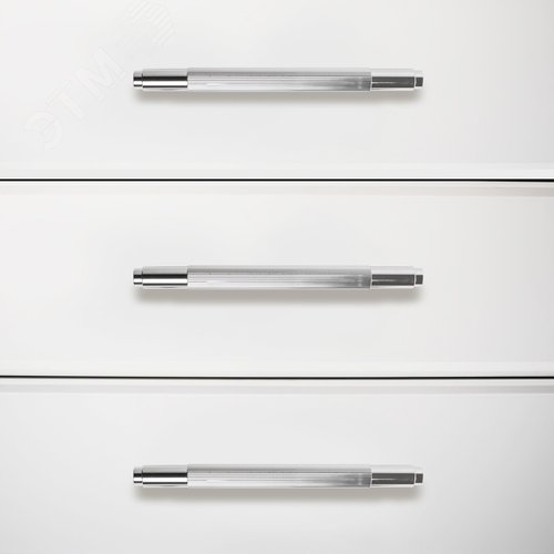 Ручка-скоба мебельная StahlBuro AP2309-128 2шт., CP хром