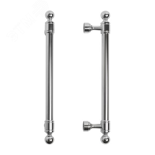 Ручка-скоба мебельная StahlBuro AP2306-128 2шт., CP хром