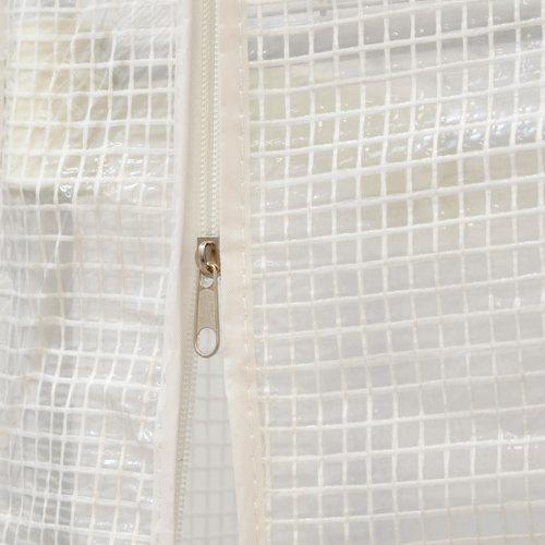 Парник-стеллаж для рассады UGH-R30 H190 WHITE/WHITE 5 полок, 70x50x190см. Металлическая труба в ПВХ, цвет белый. Тент из армированного полиэтилена 135г/м2, цвет сетки белый. TM ФитоЛето