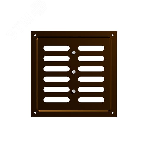 Решетка вентиляционная MER регулируемая 200х200 окраш.сталь Metallic brown