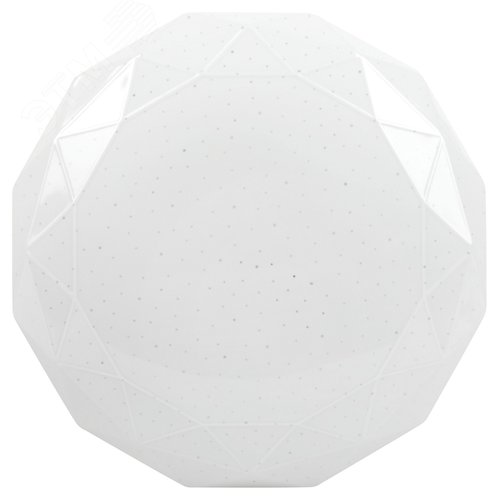 Светильник светодиодный потолочный ДПБ-24Вт 6500К Классик без ДУ SPB-6 WH 24W Slim Sparkle