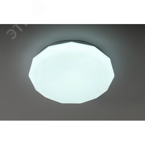 Светильник светодиодный потолочный ДПБ-24Вт 6500К Классик без ДУ SPB-6 WH 24W Slim Sparkle