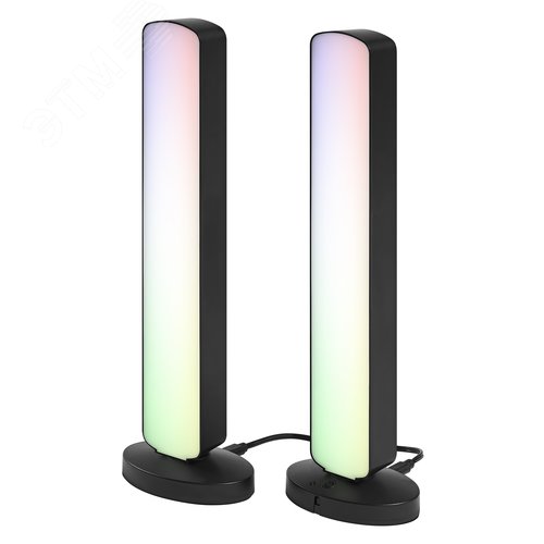Светильник настольный лайтбар 8Вт 480Лм RGBW IP20 SMART WIFI MOOD LIGHT BAR RGBTW BK LEDV