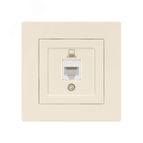 Розетка компьютерная RJ45 сл. кость Сенеж