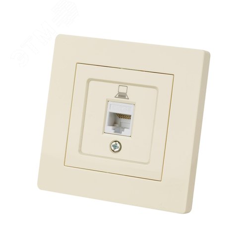 Розетка компьютерная RJ45 сл. кость Сенеж