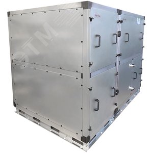 Установка вентиляционная приточно-вытяжная Node3-3600 (50 c) / RR, VEC (B355), W2 Vertical с черным пультом TS4b