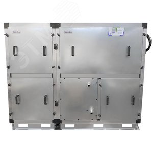 Установка вентиляционная приточно-вытяжная Node3-3600 (50 c) / RR, VEC (B355), W2 Vertical с черным пультом TS4b