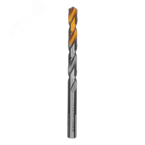 Сверло спиральное по металлу 8,5 x 117мм, Р6М5, Golden Tip