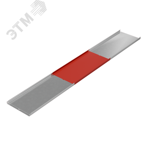 Лоток неперфорированный 50х600х1,5 L3000 мм Быстрый монтаж ПЛЮС HD85