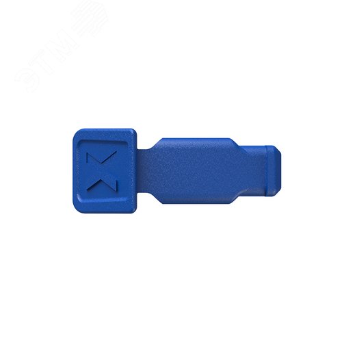Клипса цветная, синяя, 10 шт, для маркировки инструмента KNIPEX, ColorCode Clip