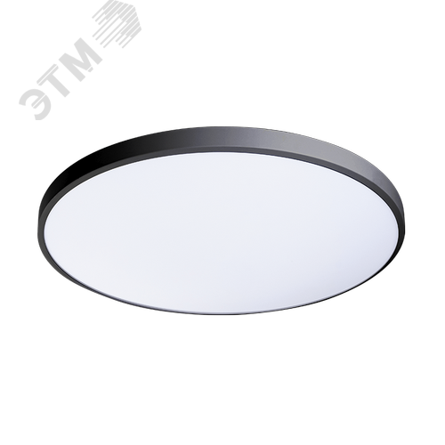 Светильник светодиодный ДБО-70w OPAL 6500К черный 5600Лм IP20