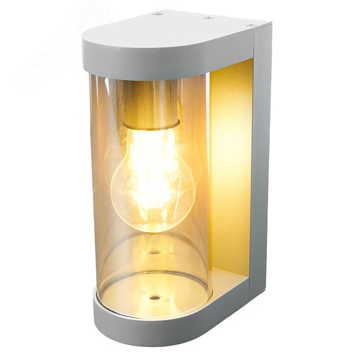 Светильник НБУ-40w Е27 IP44 серый/янтарный