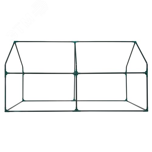 Парник уличный UGH-S31 L180 GREEN/GREEN 180x90x90см. Металлическая труба в ПВХ, цвет зеленый. Тент из армированного полиэтилена 135г/м2, цвет сетки зеленый. TM ФитоЛето