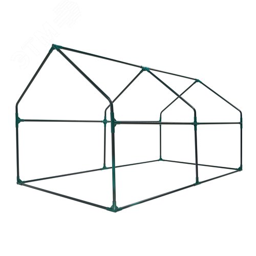 Парник уличный UGH-S31 L180 GREEN/GREEN 180x90x90см. Металлическая труба в ПВХ, цвет зеленый. Тент из армированного полиэтилена 135г/м2, цвет сетки зеленый. TM ФитоЛето