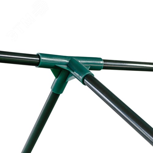 Парник уличный UGH-S31 L180 GREEN/GREEN 180x90x90см. Металлическая труба в ПВХ, цвет зеленый. Тент из армированного полиэтилена 135г/м2, цвет сетки зеленый. TM ФитоЛето