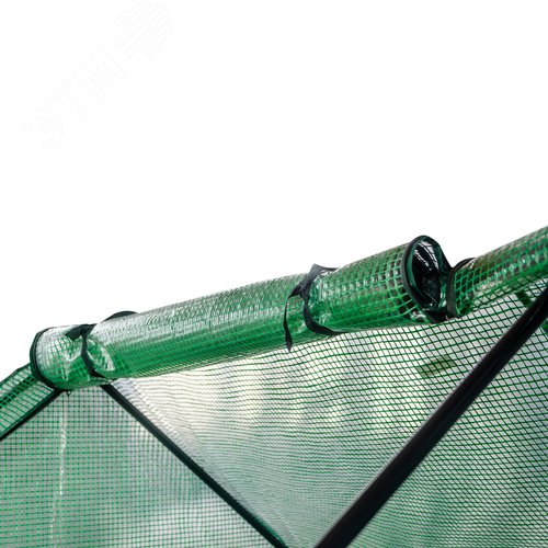 Парник уличный UGH-S31 L180 GREEN/GREEN 180x90x90см. Металлическая труба в ПВХ, цвет зеленый. Тент из армированного полиэтилена 135г/м2, цвет сетки зеленый. TM ФитоЛето