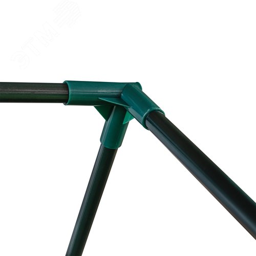 Парник уличный UGH-S31 L180 GREEN/GREEN 180x90x90см. Металлическая труба в ПВХ, цвет зеленый. Тент из армированного полиэтилена 135г/м2, цвет сетки зеленый. TM ФитоЛето