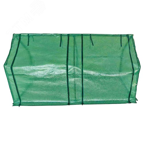 Парник уличный UGH-S31 L180 GREEN/GREEN 180x90x90см. Металлическая труба в ПВХ, цвет зеленый. Тент из армированного полиэтилена 135г/м2, цвет сетки зеленый. TM ФитоЛето