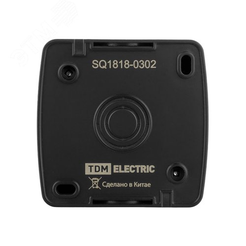 Выключатель 2-кл. открытой установки IP44 10А графит Селигер TDM