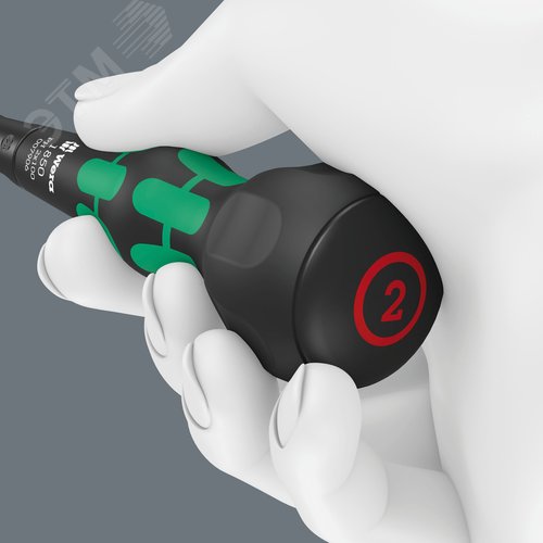 Отвёртка крестовая, PH 3 x 150 мм, шарообразная рукоятка, 1850 PH Kraftform Ball-Grip