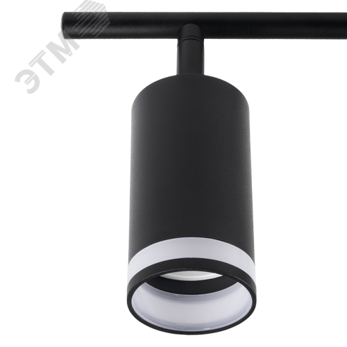 Светильник декоративный ДПО 0306 6xGU10 черный 230V IP20 JazzWay