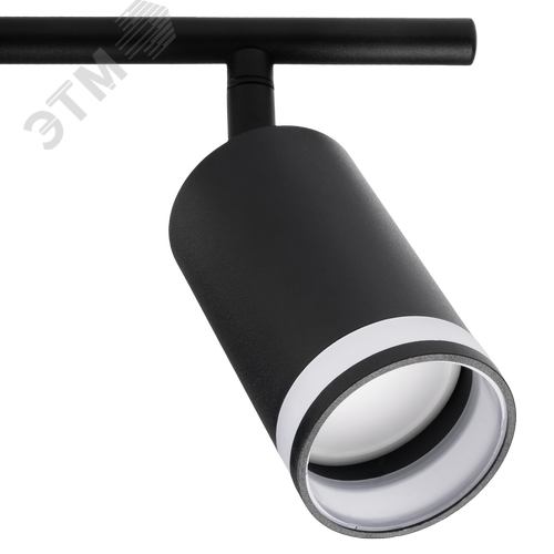 Светильник декоративный ДПО 0306 6xGU10 черный 230V IP20 JazzWay