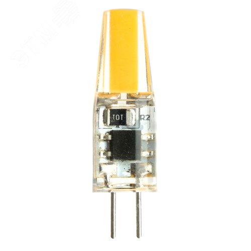 Лампа светодиодная LED 3вт 230в G4 теплый капсульная