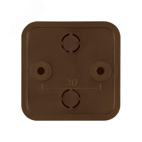 Коробка распаячная КР 50х50х20 ОП бук с клем. колодкой IP40 инд. штрихкод TDM