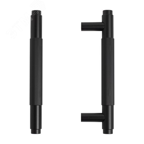 Ручка-скоба мебельная StahlBuro AP2309-96 2шт., BL черный матовый