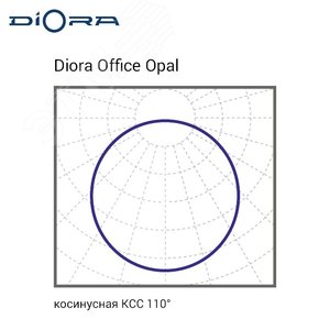 Светодиодный светильник Diora Office Slim 28-3000 opal 3000Лм 28Вт 4000R
