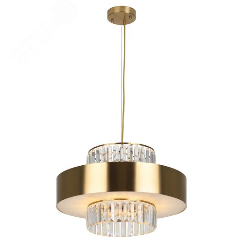 Люстра 6хЕ14 40Вт хрусталь 1051-306 Vickie
