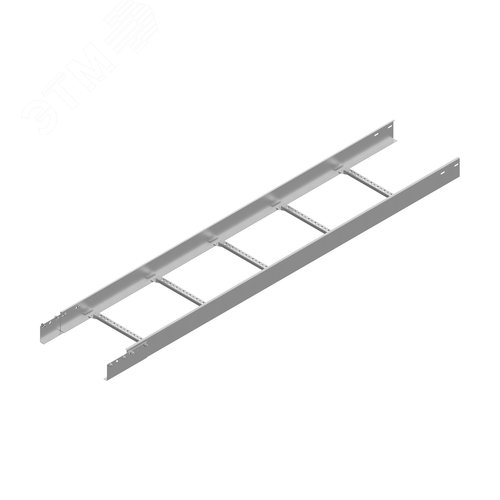 Секция прямая НЛ50x10-П2,0 УХЛ1 500x100x2000, горячее цинкование, S2,0 П0000023612