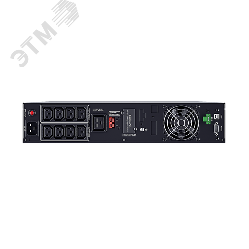 Источник бесперебойного питания Line-interactive РСК-ПИЛОТ-3000Р-М Rack/Tower 3000ВА/2700Вт USB/RS-232/EPO/SNMP slot (8 IEC С13) (12В/7.5Ач. х 4) 2U