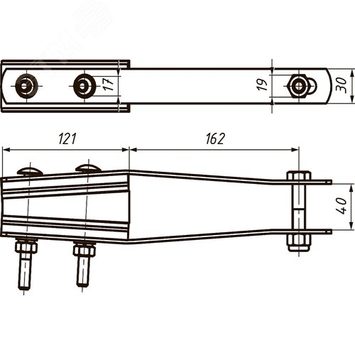 Зажим анкерный RPA 470/95